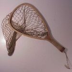 vintage-trout-fishing-net-wood
